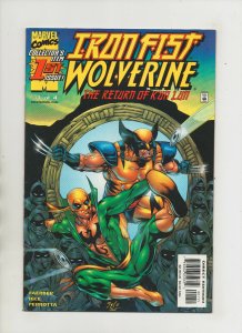 Iron Fist Wolverine #1 - Return Of K'un Lun! - (Grade 9.0) 2000