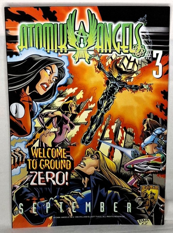 Tomoe / Witchblade (1996) Fire Sermon Crusade Comics                     EB0824