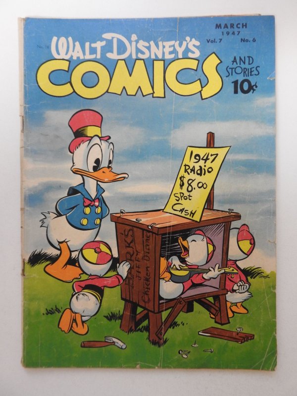 Walt Disney's Comics & Stories #78 (1947) Solid Good Condition!