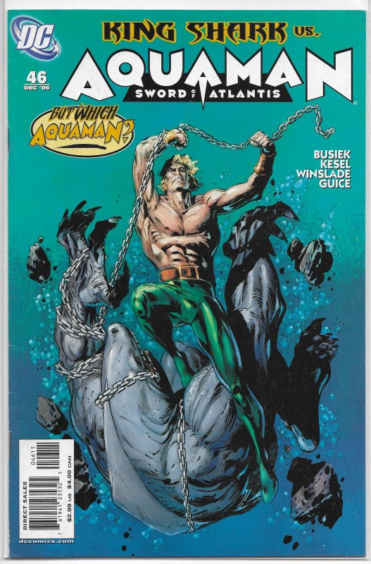 Aquaman: Sword of Atlantis (AM vol. 6, 2006) #46 FN Busiek/Winslade