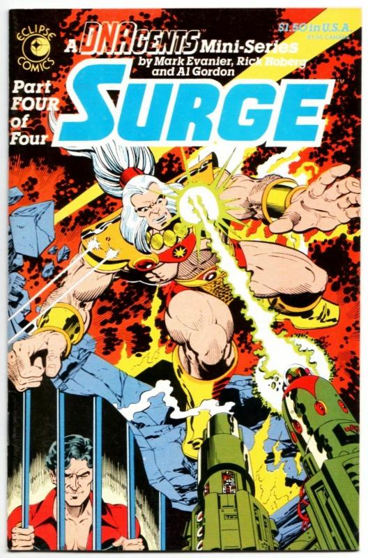 DNAgents Surge #4 (Eclipse, 1985) FN/VF