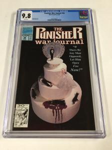 Punisher War Journal 36 Cgc 9.8 White Pages Marvel