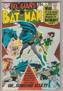 Batman #208 (Feb-69) FN/VF Mid-High-Grade Batman