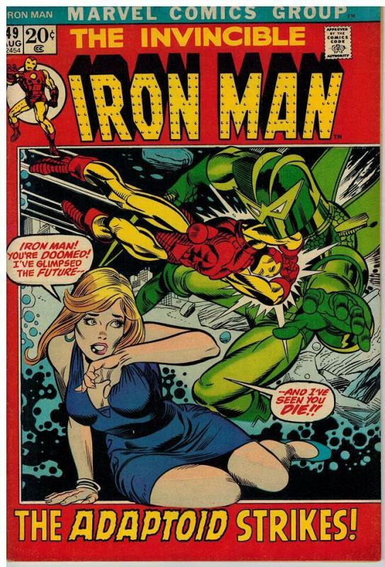 IRON MAN 49 VG-F Aug. 1972 COMICS BOOK