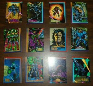 Marvel 1993 Skybox 12 Trading Card Lot