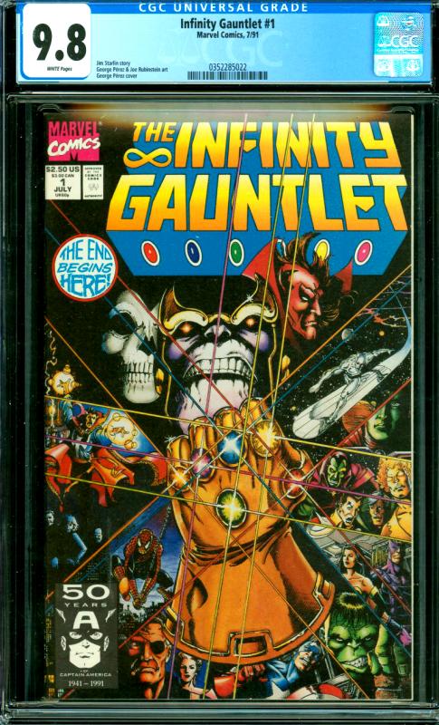 Infinity Gauntlet #1 CGC Graded 9.8