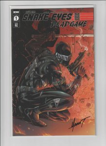 Snake Eyes Deadgame #1 (CE Exclusive Trade Dress Variant)(Ltd.1000)(Signed)