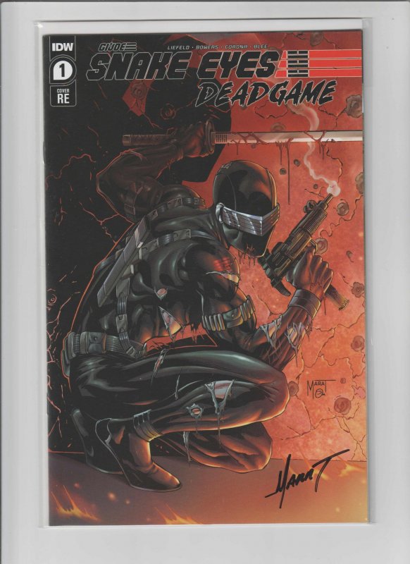 Snake Eyes Deadgame #1 (CE Exclusive Trade Dress Variant)(Ltd.1000)(Signed)