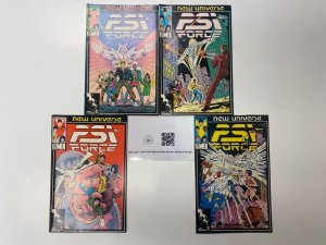 4 Psi Force MARVEL COMICS #1 2 3 4 2 KM4