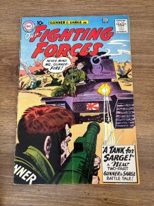 Our Fighting Forces # 57 FN DC Comic Book Gunner & Sarge 9 J371
