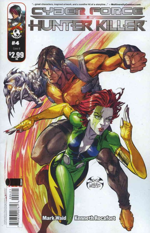 Cyberforce/Hunter-Killer #4B FN ; Top Cow | Joe Benitez Variant