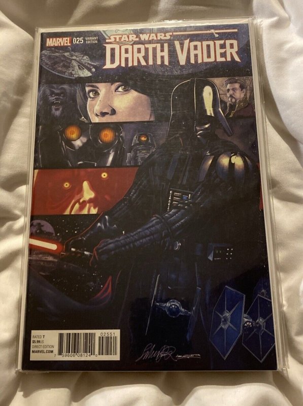 Marvel Star Wars Darth Vader 25 Marvel Larroca Variant Cover