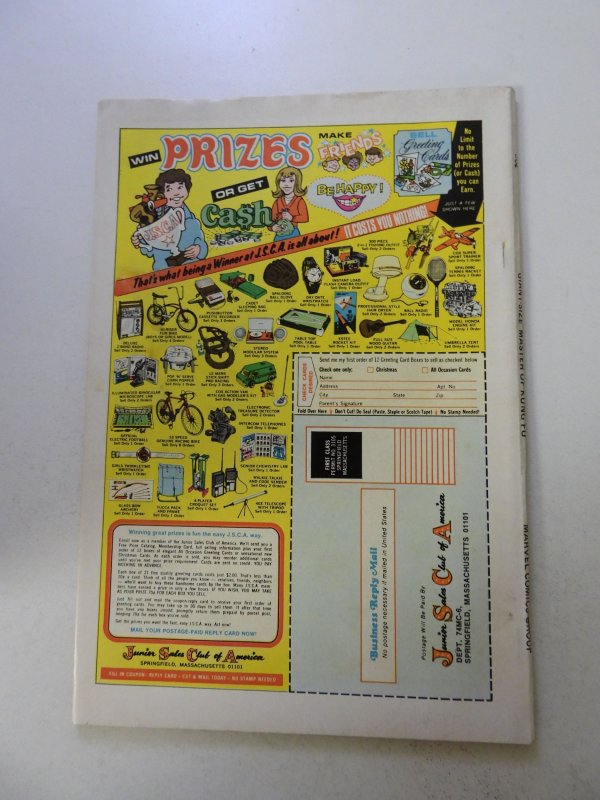 Giant-Size Master of Kung Fu #1 (1974) VF- condition