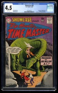 Showcase #20 CGC VG+ 4.5 White Pages 1st Appearance Rip Hunter!