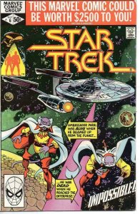 STAR TREK #6, VF/NM, Captain Kirk, Spock, Nimoy, Sulu, 1980,more Marvel in store