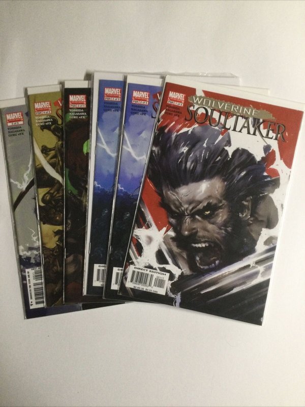 Wolverine Soultaker 1-5 1 2 3 4 5 lot run set Near mint nm Marvel 