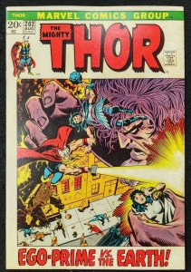 Thor (1966) #202 FN (6.0) 1st App Jason Kimball Picture Frame Cover John Buscema