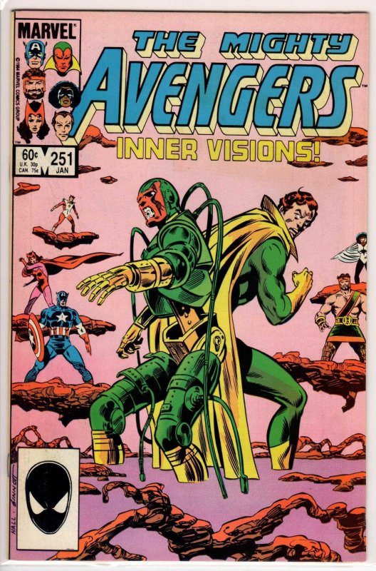 The Avengers #251 Direct Edition (1985) 8.5 VF+