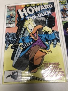 Howard The Duck (1986) Set # 1-3 Marvel Comics • Danny Fingeroth • Kyle Baker