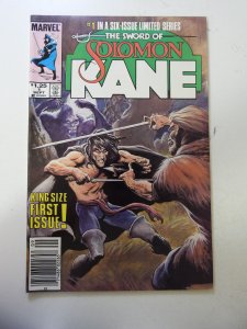 The Sword of Solomon Kane #1 (1985) VF- Condition