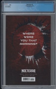 Nocterra 1 CGC 9.8 1:50 HTF Kristantina Variant Snyder Batman Writer Netflix Opt