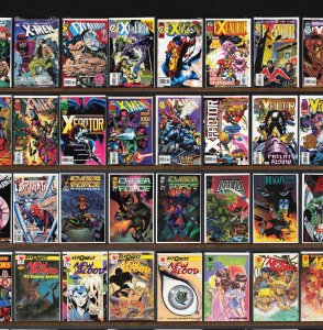 Huge Lot 150+ Comics with Excalibur, X-Factor, X-Men & More!