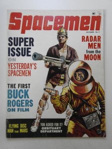 Spacemen Magazine #5 (1962) Space Movie Mag! Buck Rogers! VG+ Condition!
