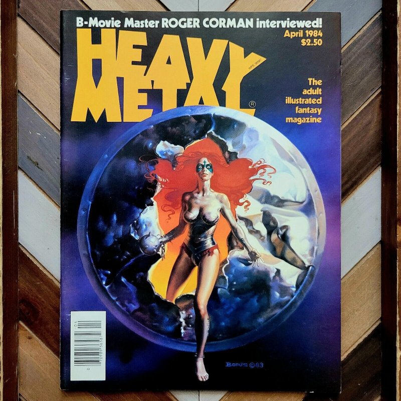 HEAVY METAL Vol.8 #1 & 2 (1984) Sharp Set Of 2 FANTASY ART Legendary Creators