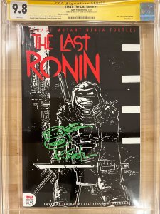 TMNT: The Last Ronin #1 Third Print Cover CGCSS 9.8 Signed & Sketch by Eastman