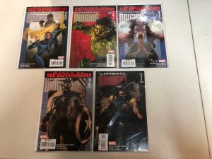 Ultimate Origins (2008) #1-5 (VF/NM) Complete Set variant covers Marvel