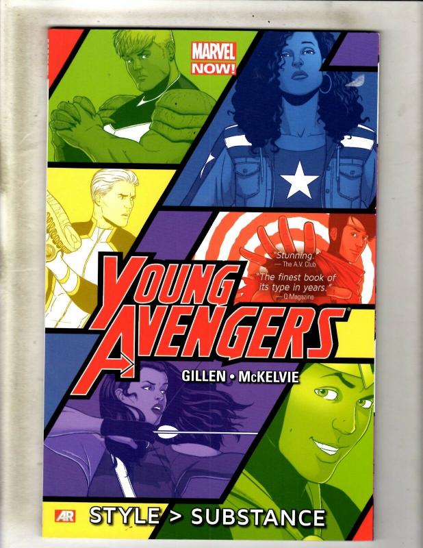 Young Avengers Vol. 1 Style > Substance Comics TPB Graphic Novel Comic Book J361