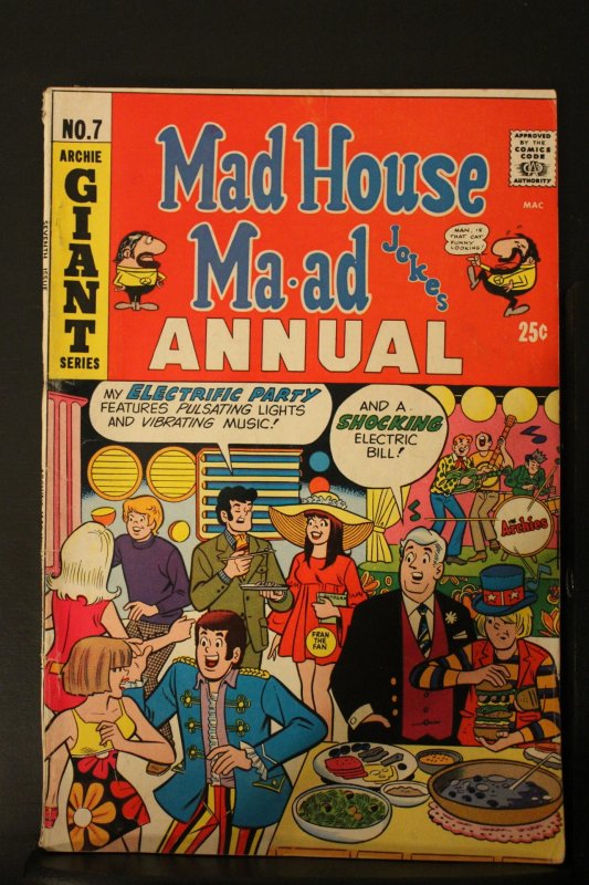 Mad House Ma-ad Annual #7 (1969) 1 and only! High-Grade NM- Wythville CERT Wow!