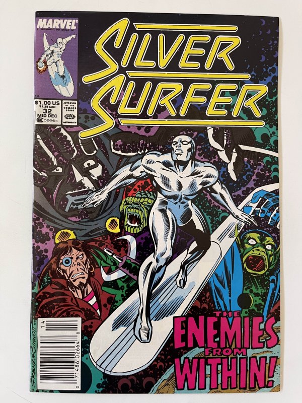 Silver Surfer #32 - NM+  (1989)