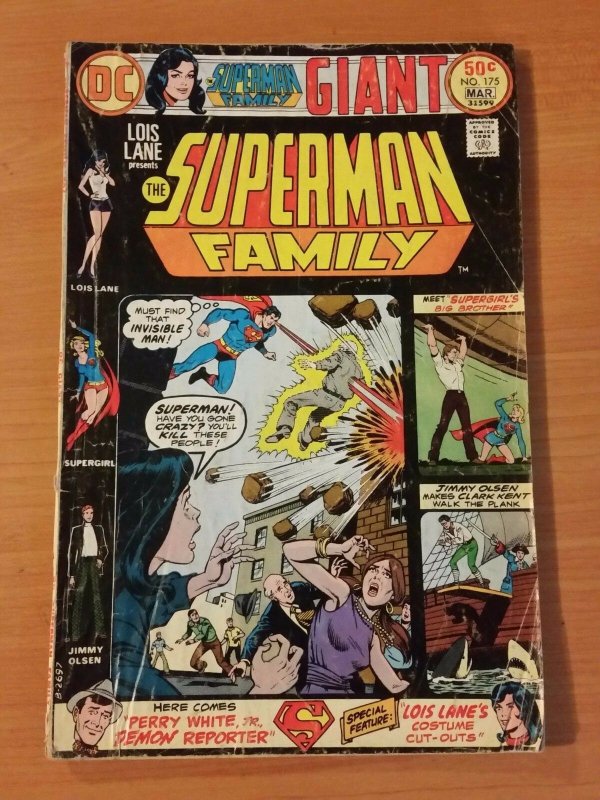 The Superman Family #175 ~ VERY GOOD VG ~ 1976 DC COMICS