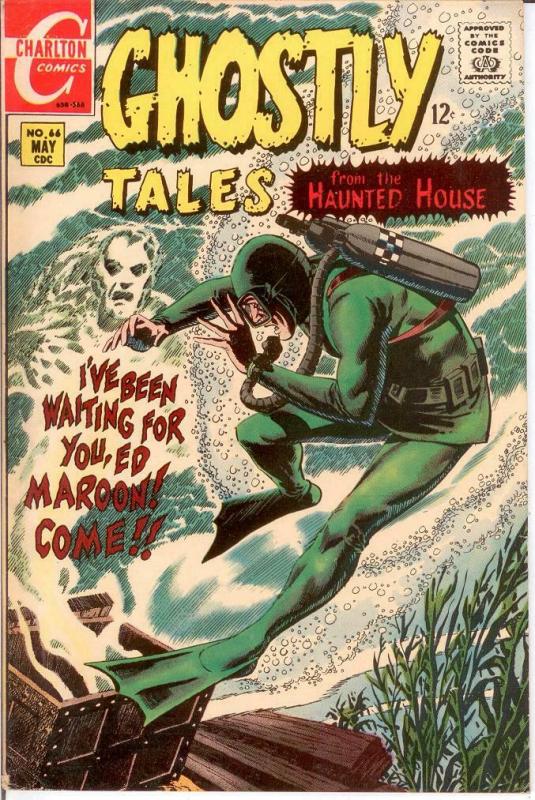 GHOSTLY TALES (1966-1984) 66 F+  May 1968 COMICS BOOK