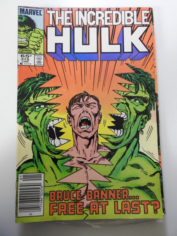 The Incredible Hulk #315 (1986)