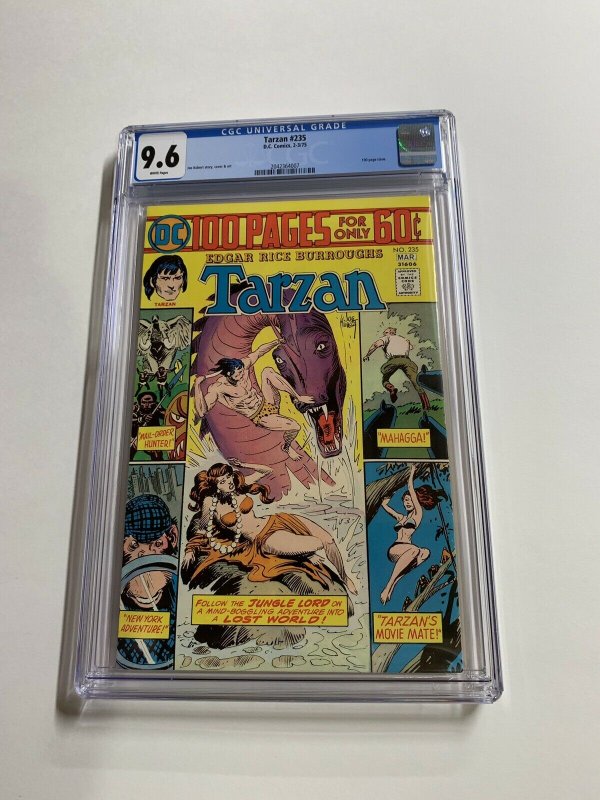 Tarzan 235 Cgc 9.6 White Pages Dc Bronze Age 100 Pages