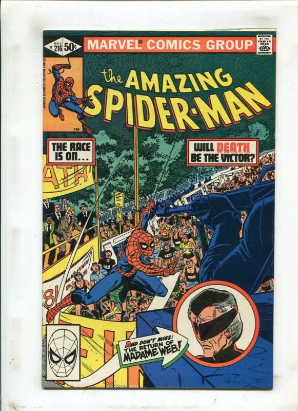 AMAZING SPIDER-MAN #216 (9.2) MARATHON!! 1981 