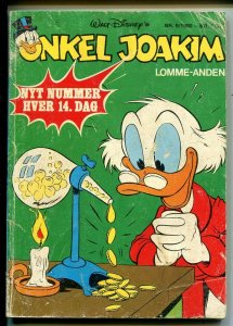 Onkel Joakim #9 1980-Disney-Danish-Uncle Scrooge-Carl Barks-Mickey Mouse-VG