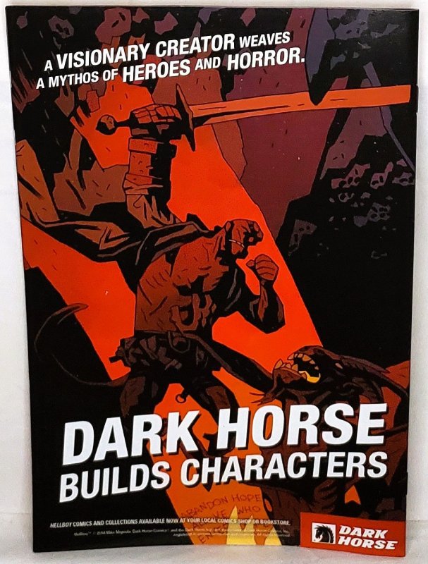 Eye of Newt #3 Michael Hague (Dark Horse 2014)