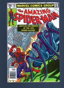 Amazing Spider-Man #191 - Al Milgrom Cov Art. Marv Wolfman Story (6.5/7.0) 1979