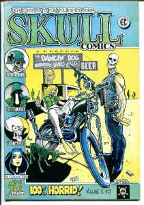 Skull #2 1970-Last Gasp-printing error copy-2nd edition-Shelton-Corben--FN+