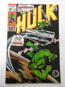 The Incredible Hulk #137 (1971) VG Condition moisture stain