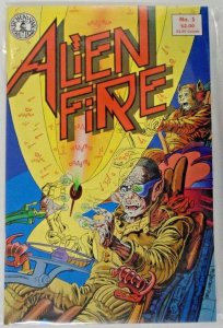 *Alien Fire (1987 Kitchen Sink, of 3) #1-3; Great Eric Vincent Art!