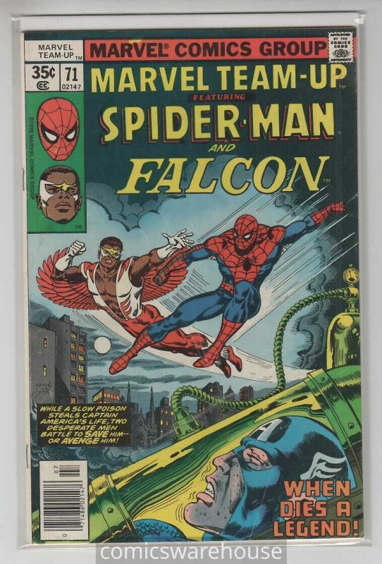 MARVEL TEAM-UP (1972 MARVEL) #71 FN- A98718