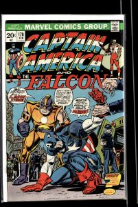 Captain America #170 (1974) Captain America and the Falcon
