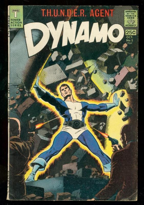 DYNAMO COMICS #2 1966-WALLY WOOD SCI-FI COVER & ART VG