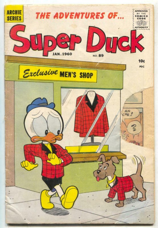 Super Duck #89 1959- Archie comics- HUMOR G