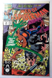 Web of Spider-Man #74 (1991) Marvel Comics 1st Print Comic Book