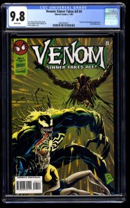 Venom: Sinner Takes All #4 CGC NM/M 9.8 White Pages